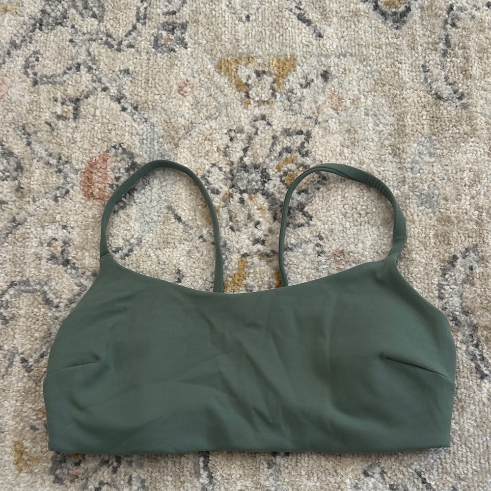 lululemon athletica Olive Green Seamless Bralette